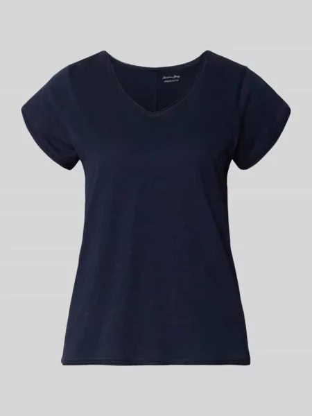 T-shirt z dekoltem w serek Christian Berg Woman