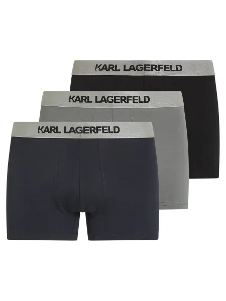 Karl Lagerfeld Boksarice temno modra