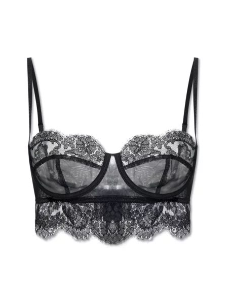 Biustonosz balkonetka Dolce And Gabbana czarna