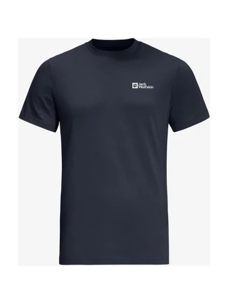 T-shirt z krótkim rękawem Jack Wolfskin Essential ciemnoniebieski S niebieska