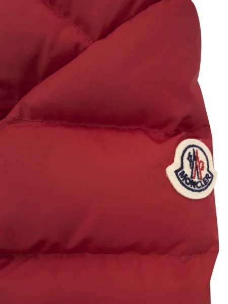 Kurtka dziecięca Moncler Enfant czerwona