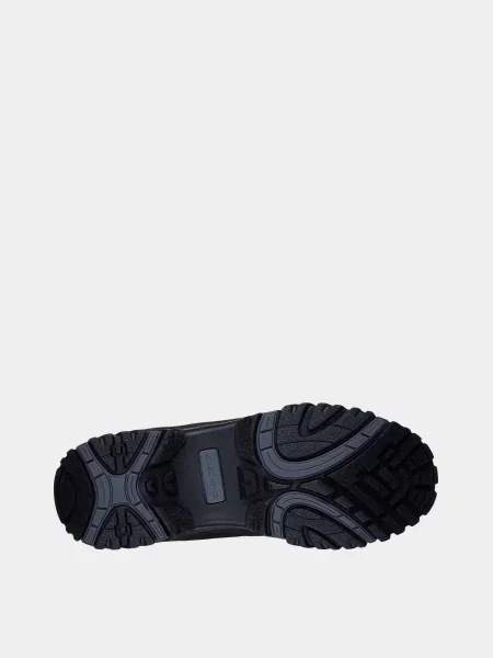 Кожаные ботинки Skechers черные