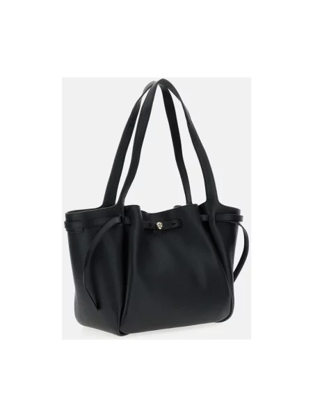 Shopperka Tory Burch skórzana czarna