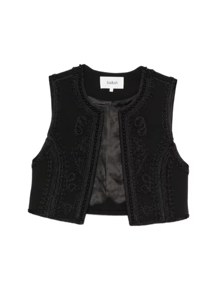 Kamizelka Ba&sh bez rękawów czarna