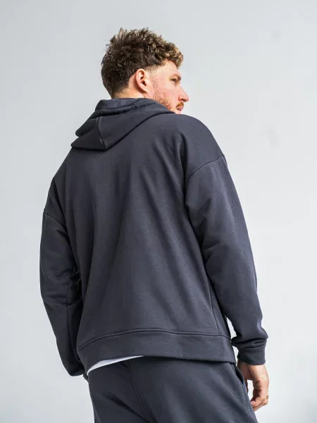 Повсякденний костюм TeamV графіт бавовна/поліестер