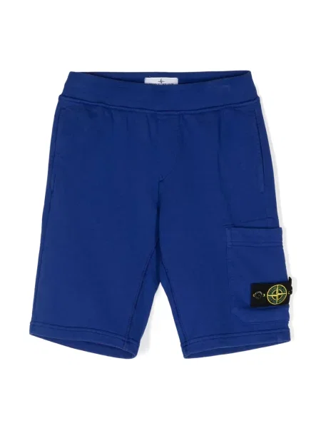 Szorty cargo dziecięce Stone Island niebieskie