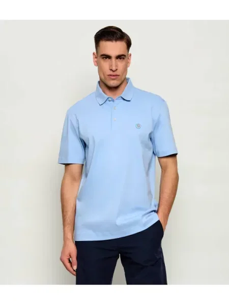 Tricou polo Boss Black negru