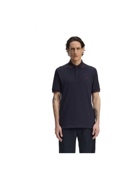 Koszulka polo Fred Perry niebieska