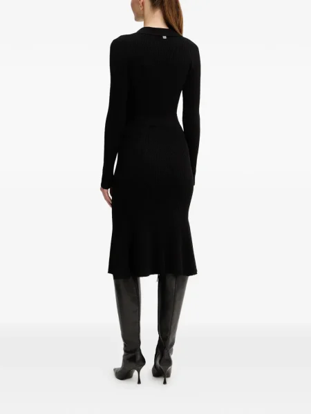 Rochie maxi Marciano până la genunchi de costum negru