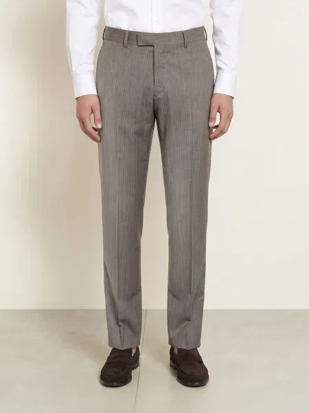 Tiger Of Sweden Oblekové Kalhoty Tenser Extra Slim Fit mud