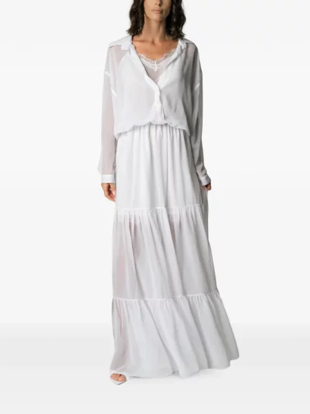 Rochie Miau By Clara Rotescu din dantelă alb