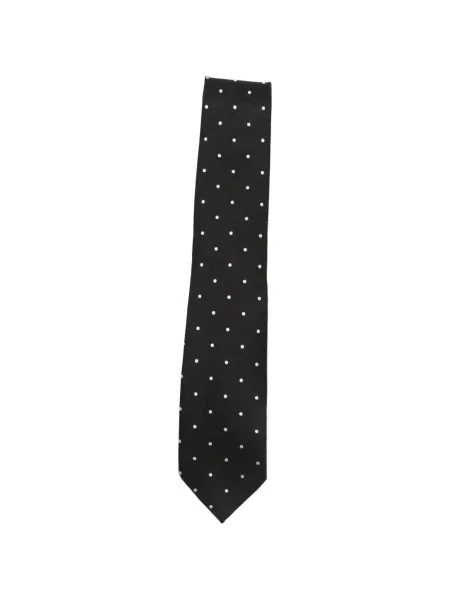 Cravată Tom Ford cu buline negru