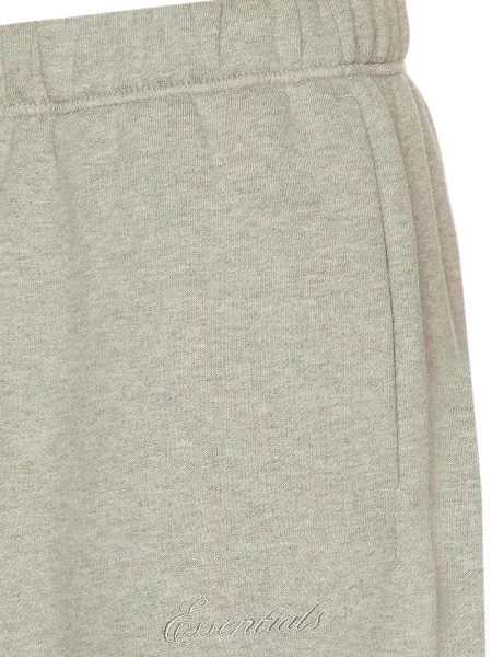 Бягане панталон Fear Of God Essentials бродирани сиво