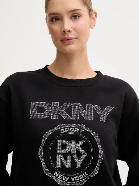 Свитер Dkny с принтом черный