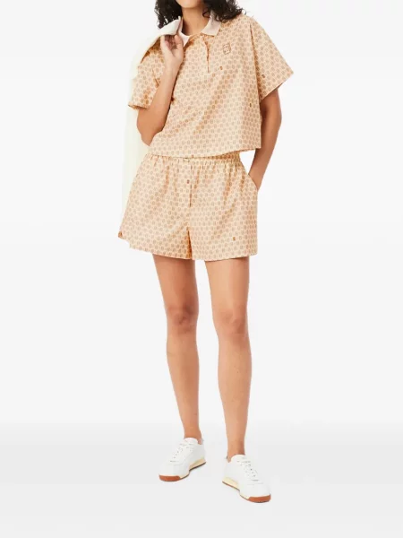 Top Lacoste cu imagine tenis