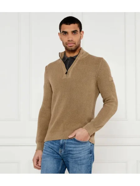 Joop! Jeans Pulover Henrio | Modern fit bej