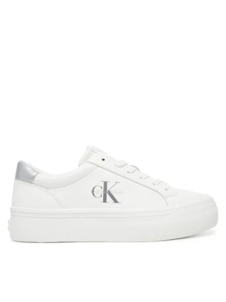 Sneakersy Calvin Klein Jeans białe
