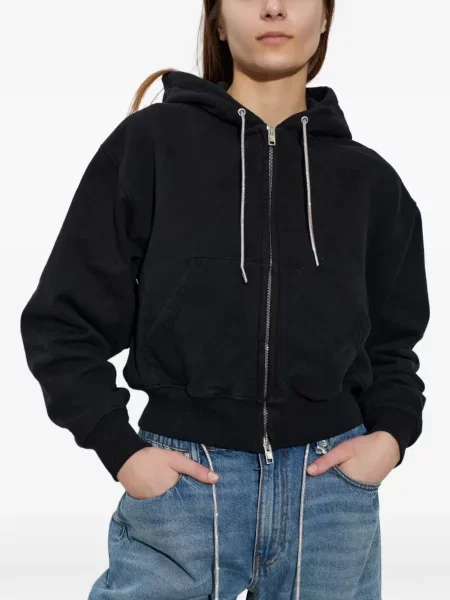 Hanorac cu glugă Alexander Wang negru