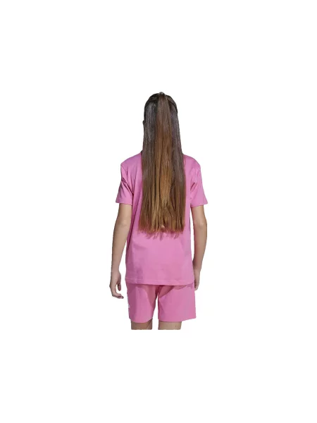 Scurt tricou Adidas cu mâneci scurte roz