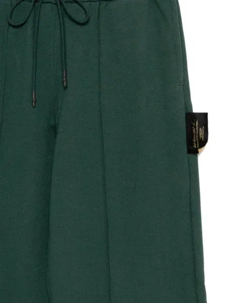 Slogan pantaloni Undercover verde