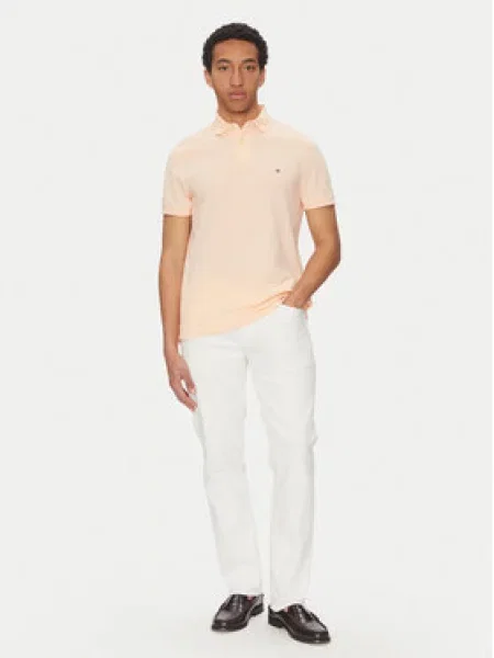 Straight fit džíny Tommy Hilfiger Denton bílé