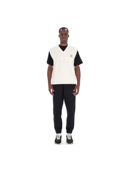 Sweter Maison Kitsune beżowy
