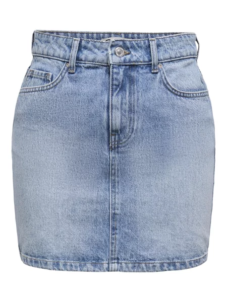 ONLY Fustă ONLStella denim albastru