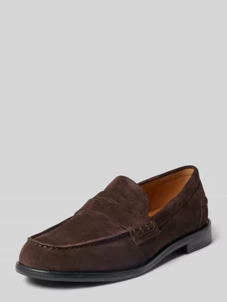 Loafersy z naturalnej skóry bydlęcej model STEVEN' Vagabond