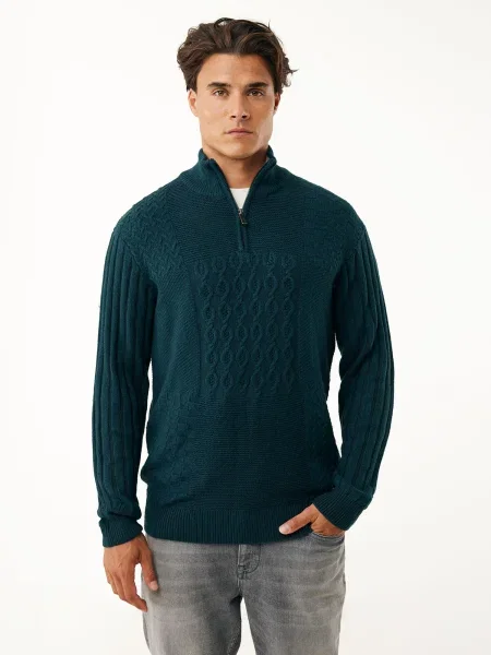 MEXX Pulover pin verde