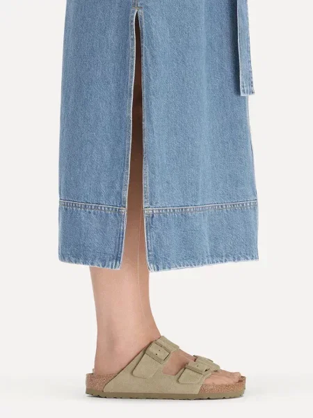 Замшевые шлепанцы Birkenstock