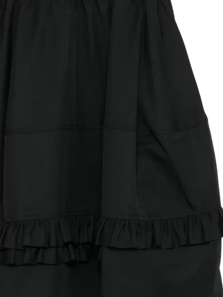 Fustă midi Black Comme Des Garçons negru