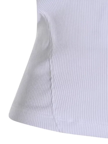 Vestă Rag & Bone cu nervuri alb