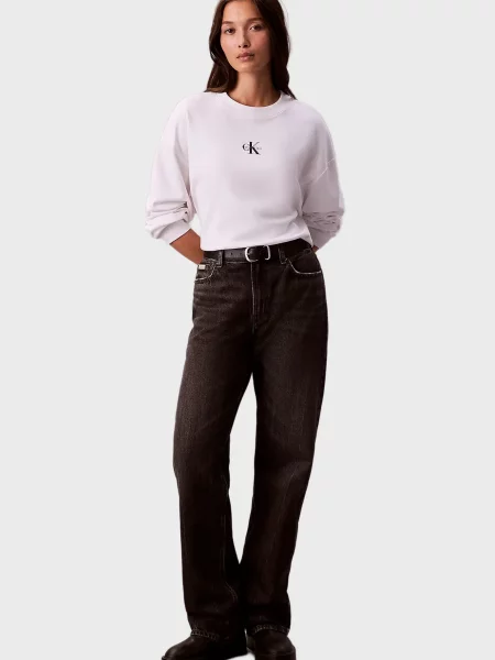 Лонгслив Calvin Klein Jeans белый