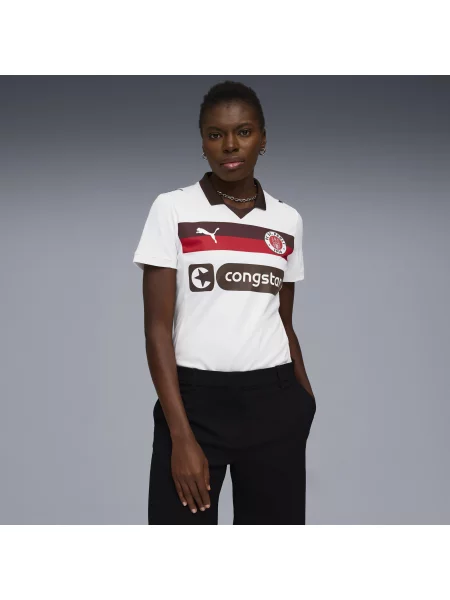 Koszulka wyjazdowa FC St. Pauli PUMA biała