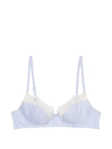 Sutien Fleur Du Mal din dantelă albastru