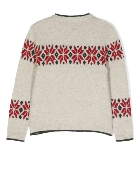 Sweter dziecięcy Bonpoint szary