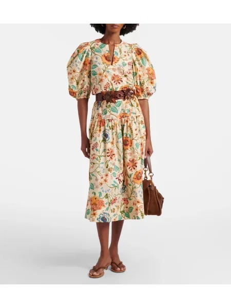 Top Ulla Johnson cu model floral