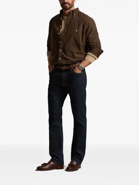 Polo Polo Ralph Lauren από διχτυωτό καφέ