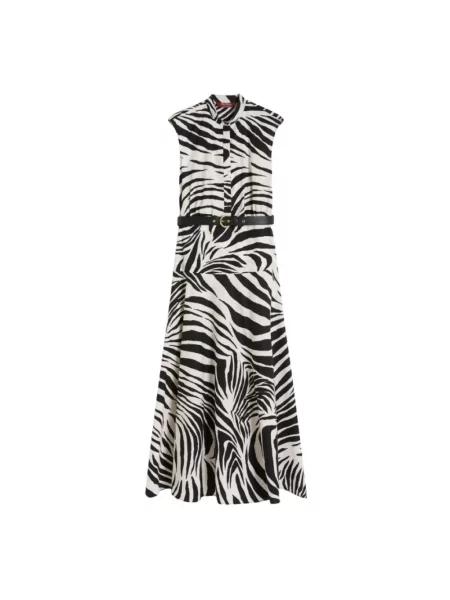 Sukienka koszulowa Max Mara bez rękawów