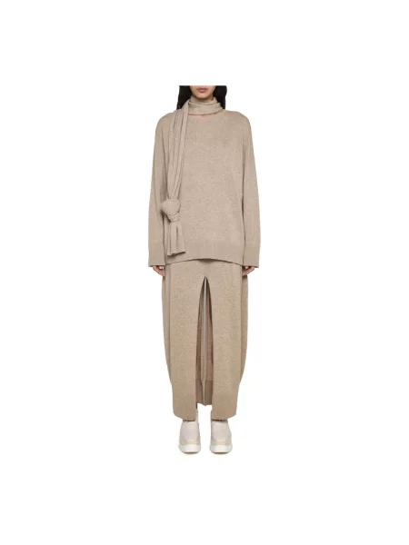 Sweter Stella Mccartney wełniany beżowy