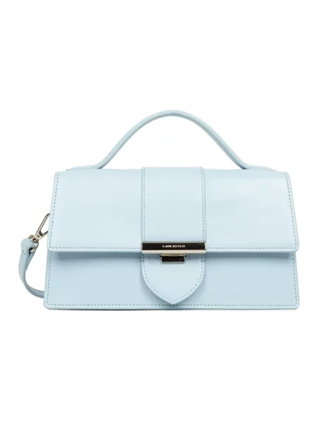 Torba Lancaster skórzana niebieska