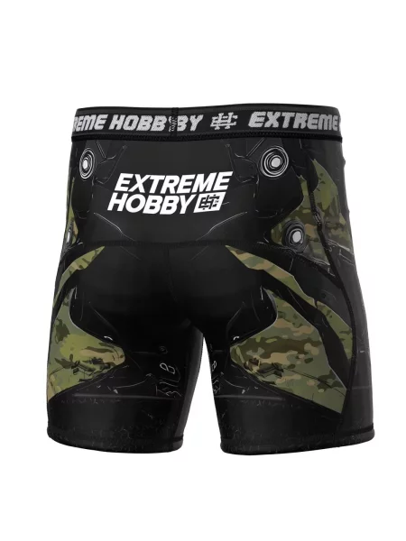 Spodenki Vale Tudo do MMA EXTREME HOBBY IRON FORCE zielone