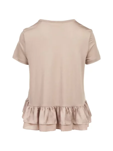 Tricou Club21 cu volane gri