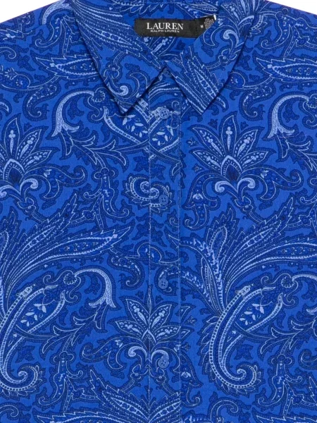 Риза Lauren Ralph Lauren с пейсли десен синьо