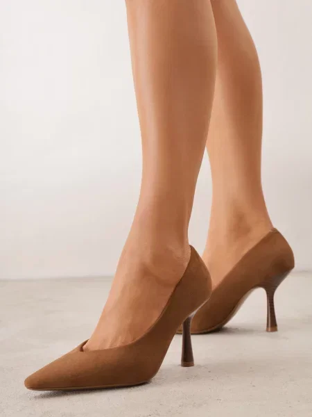 Pantofi stiletto Coralato deschis maro