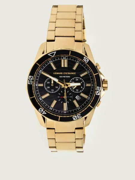 Armani Exchange Karóra Spencer Chronograph sárga