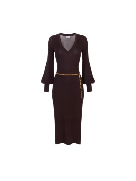 Sukienka Elisabetta Franchi fioletowa