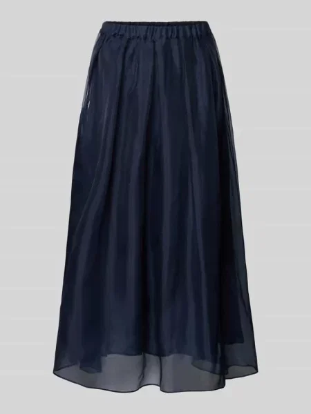 Weekend Max Mara Spódnice Kobieta Niebieski Plisowana Spódnica Maxi granatowa