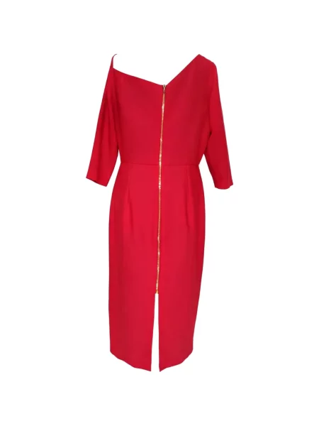 Rochie Roland Mouret asimetrică roșu