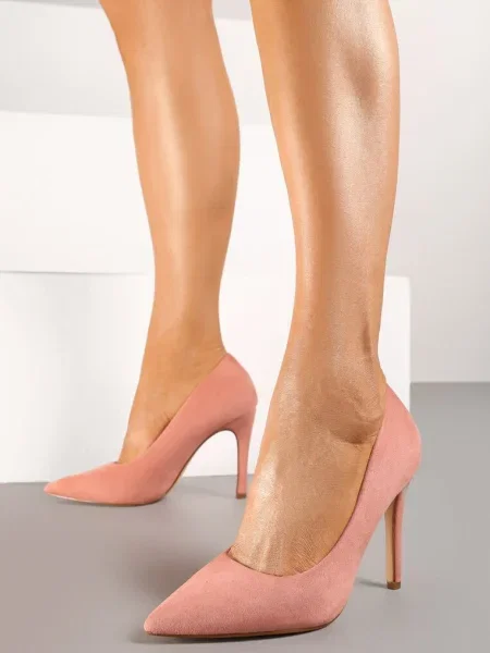 Pantofi stiletto Vennael roz